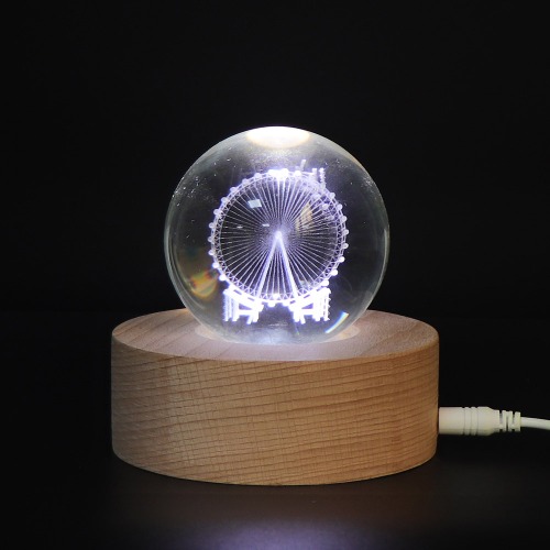 아트조이 LED 3D 크리스탈 구슬 무드등 (런던아이)
