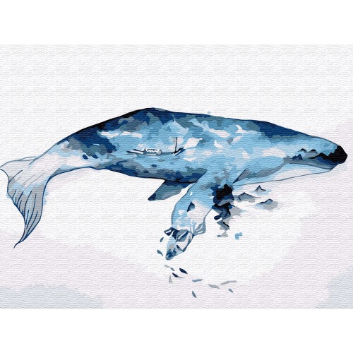 아트조이 DIY 명화그리기 푸른 고래 40x30cm
